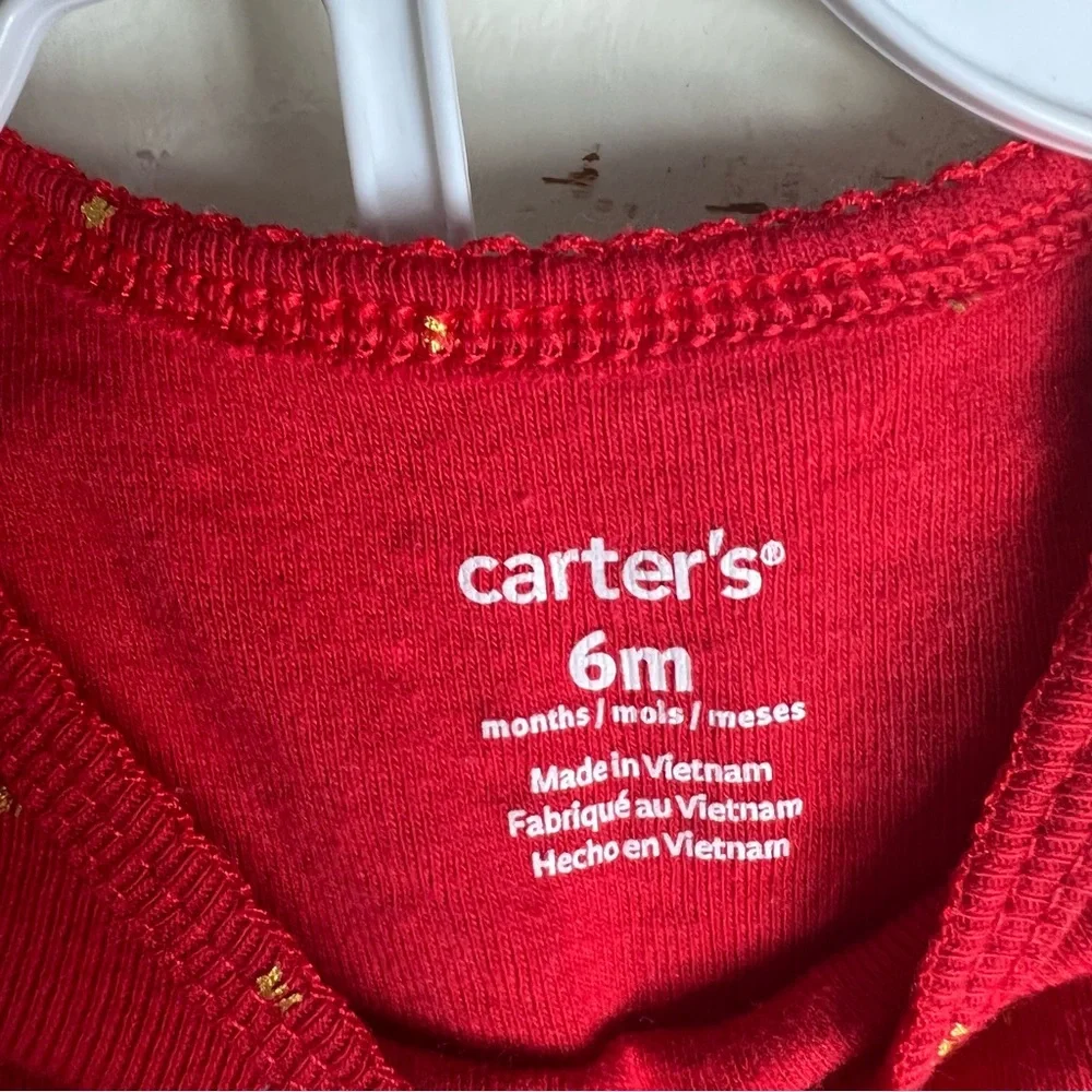Baby Girl Carter's 3-Piece Floral Holiday Outfit‎ Set